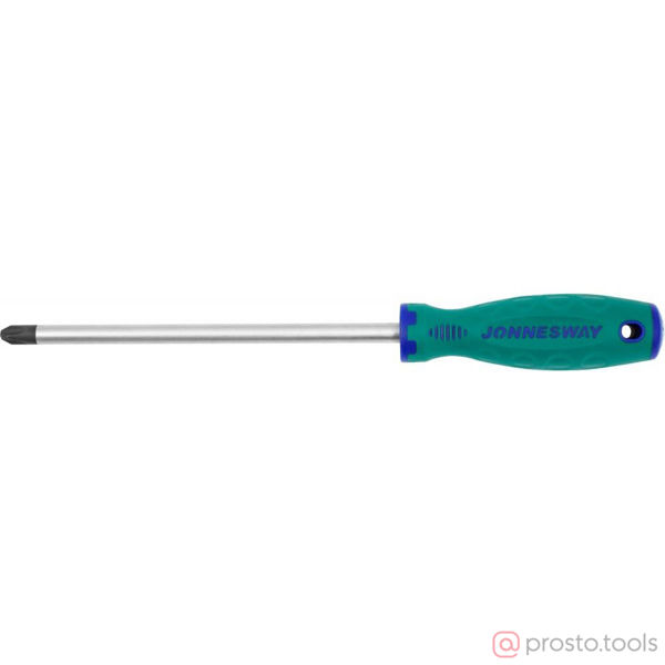 Изображение Отвертка крестовая 200мм PH4 ANTI-SLIP GRIP D71P4200 //JONNESWAY