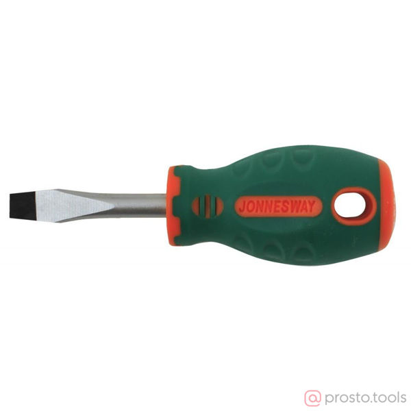 Изображение Отвертка шлицевая 38х5,5 ANTI-SLIP GRIP D71S538 //JONNESWAY