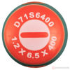 Изображение Отвертка шлицевая 400х6,5 ANTI-SLIP GRIP D71S6400 //JONNESWAY
