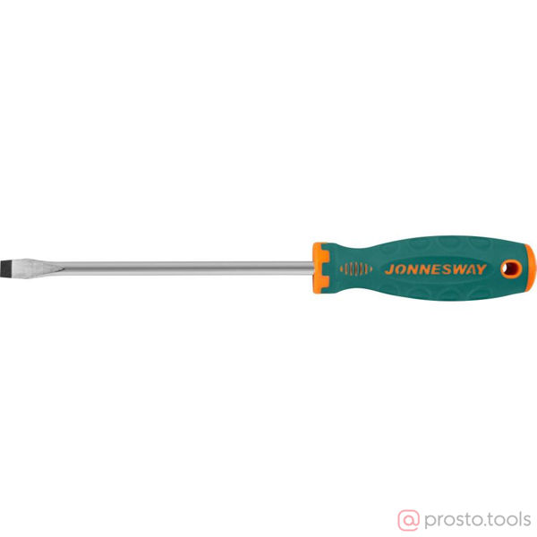 Изображение Отвертка шлицевая 175х9,5 ANTI-SLIP GRIP D71S9175 //JONNESWAY