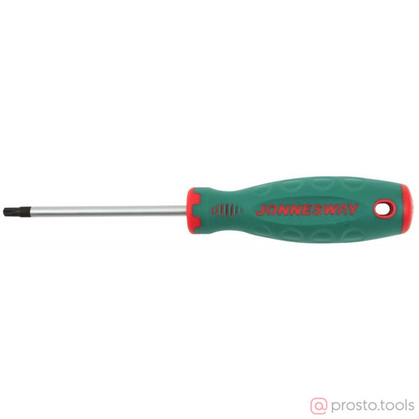 Изображение Отвертка Torx 100мм T27 ANTI-SLIP GRIP D71T27 //JONNESWAY
