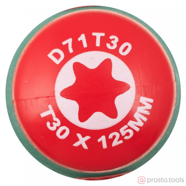 Изображение Отвертка Torx 125мм T30 ANTI-SLIP GRIP D71T30 //JONNESWAY