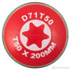 Изображение Отвертка Torx 200мм T50 ANTI-SLIP GRIP D71T50 //JONNESWAY