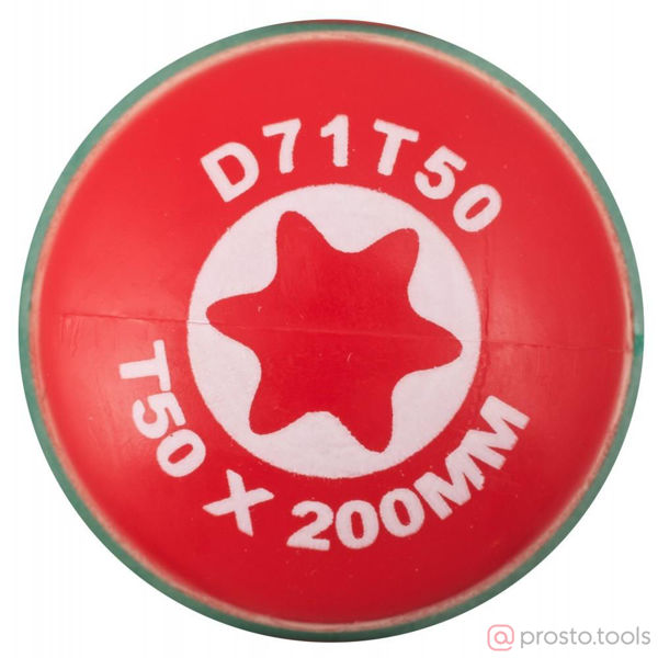 Изображение Отвертка Torx 200мм T50 ANTI-SLIP GRIP D71T50 //JONNESWAY