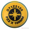 Изображение Отвертка крестовая 100мм PZ2 2-х комп. рукоятка POZIDRIV ANTI-SLIP GRIP D71Z2100 //JONNESWAY