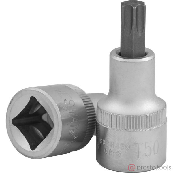Изображение Головка торц. 1/4" T27 TORX L=37мм S07H227 //JONNESWAY