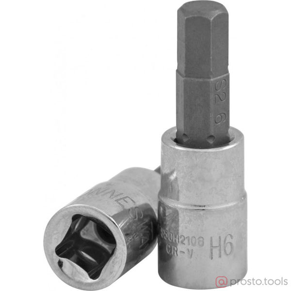 Изображение Головка торц. 1/2" H4 HEX L=55мм S09H404 //JONNESWAY