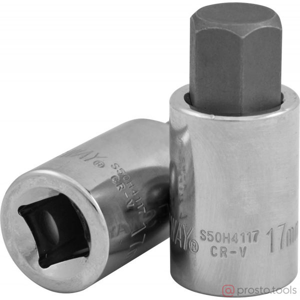 Изображение Головка торц. 1/4" H6 HEX L=37мм S50H2106 //JONNESWAY