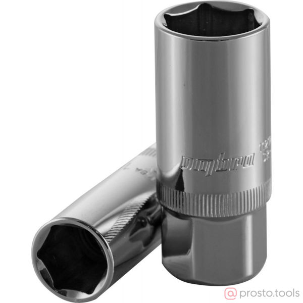 Изображение Головка свечная 1/2" 21мм 6-гр.112121A  //OMBRA