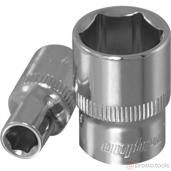 Изображение Головка торц. 1/4" 4мм 6-гран. 114004 //OMBRA