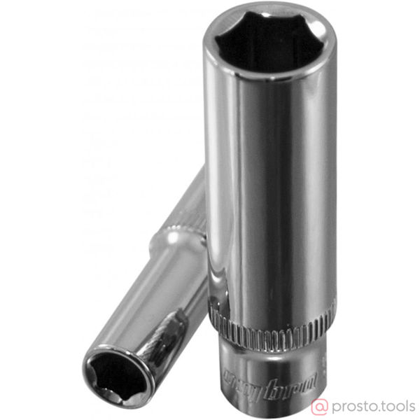 Изображение Головка торц. 1/4" 4мм 6-гран. глубокая 114104 //OMBRA