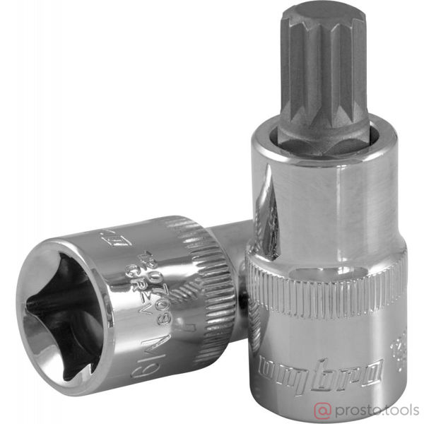 Изображение Головка торц. 1/2" M14 SPLINE 120714 //OMBRA