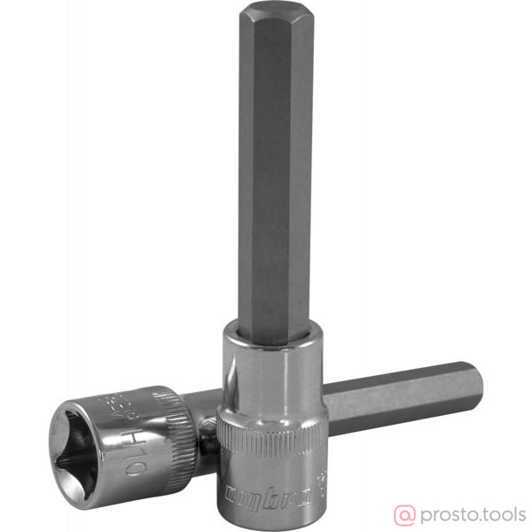 Изображение Головка торц. 1/2" H7 HEX L=100мм 121207 //OMBRA