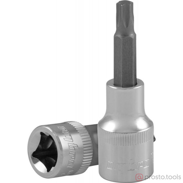 Изображение Головка торц. 1/2" T45 TORX L=100мм 121945 //OMBRA