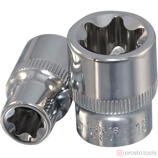 Изображение Головка торц. 3/8" E12 138612 //OMBRA
