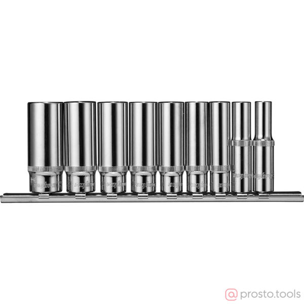 Изображение Набор головок 1/2" E10-E24 TORX 9 пред. глубокие 912709 //OMBRA