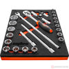 Изображение Набор головок 1/2" 8-32 мм 6 гр. 26 пред. глубокие OMT26STE //OMBRA