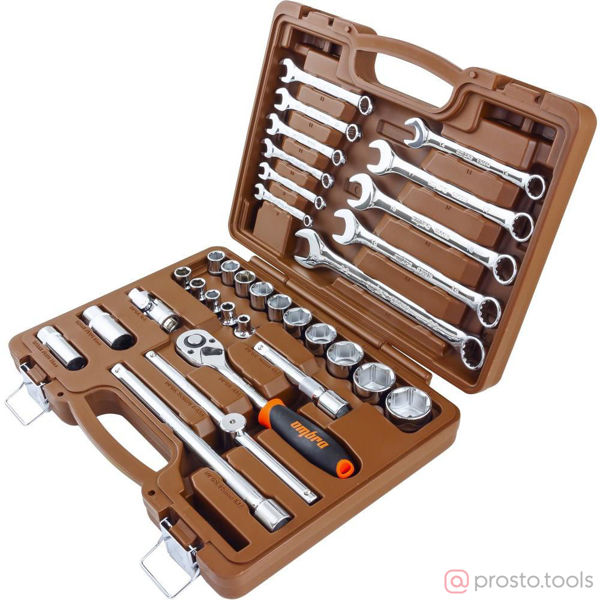 Изображение Набор инструмента 33 пр. пласт. кейс 1/2" OMT33S //OMBRA