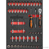Изображение Набор головок 1/4" 4-14 мм 6 гр., TORX Е4-Е8 50 пред. OMT50STE //OMBRA
