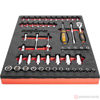 Изображение Набор головок 1/4" 4-14 мм 6 гр., TORX Е4-Е8 50 пред. OMT50STE //OMBRA