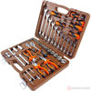 Изображение Набор инструмента 55 пр. пласт. кейс 1/4, 1/2" OMT55S //OMBRA