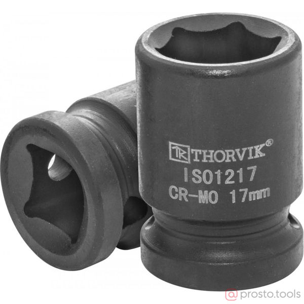 Изображение Головка ударная 1/2" 17мм 6-гран. IS01217 //THORVIK