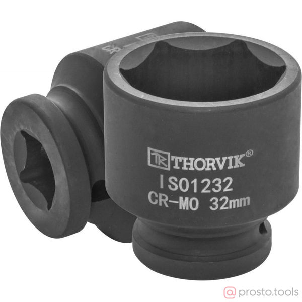 Изображение Головка ударная 1/2" 32мм 6-гран. IS01232 //THORVIK