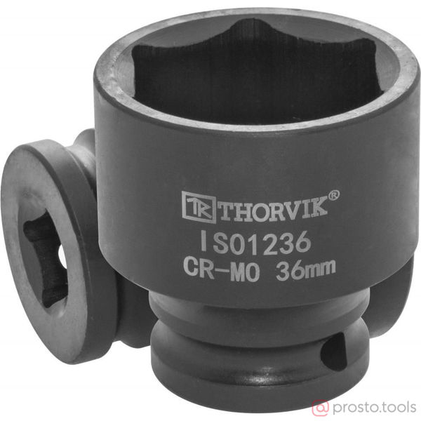 Изображение Головка ударная 1/2" 36мм 6-гран. IS01236 //THORVIK