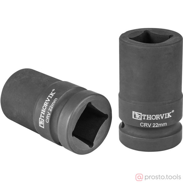 Изображение Головка торц. 1" 22мм 4-гран. LSWS00122 //THORVIK