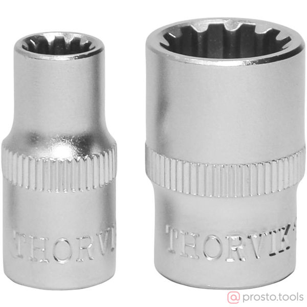 Изображение Головка торц. 1/4" 9мм MultiProf MP01409 //THORVIK