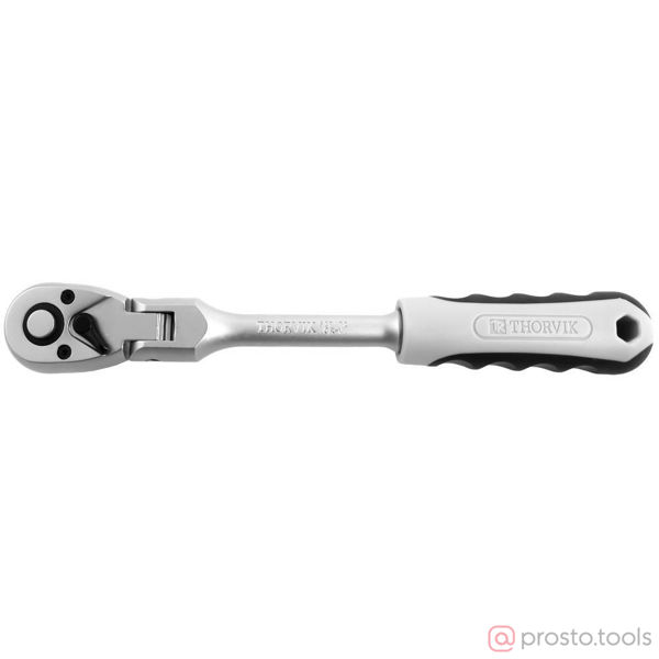 Изображение Трещотка 1/4" 180 мм 72 зубцов S1R472 с шарниром //THORVIK