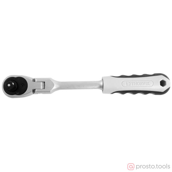 Изображение Трещотка 1/2" 280 мм 72 зубца S3R472 с шарниром //THORVIK