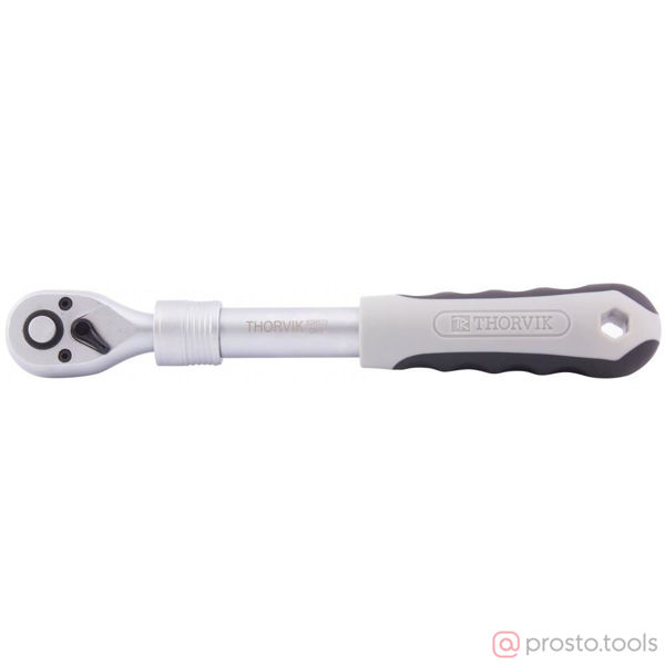 Изображение Трещотка 1/2" 300-450 мм 72 зубца S3R572 телескопическая //THORVIK