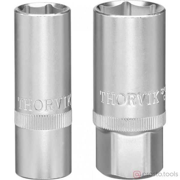 Изображение Головка свечная 1/2" 21мм 6-гр. S3S3121 //THORVIK