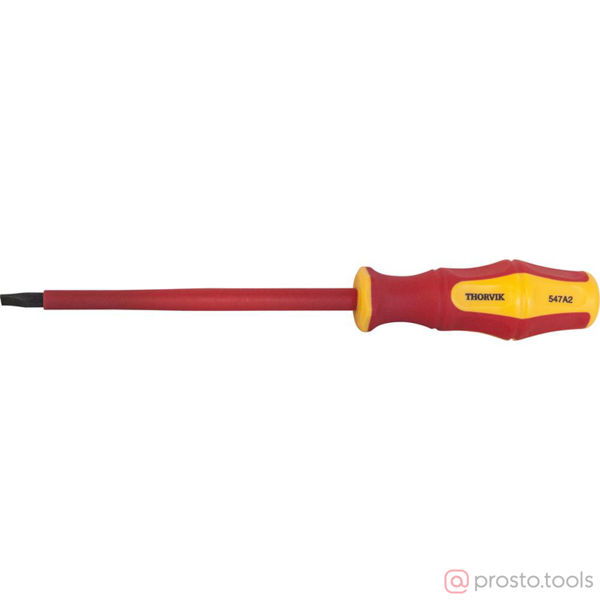 Изображение Отвертка шлицевая 125х5,5 (до 1000В) SDLI512 //THORVIK