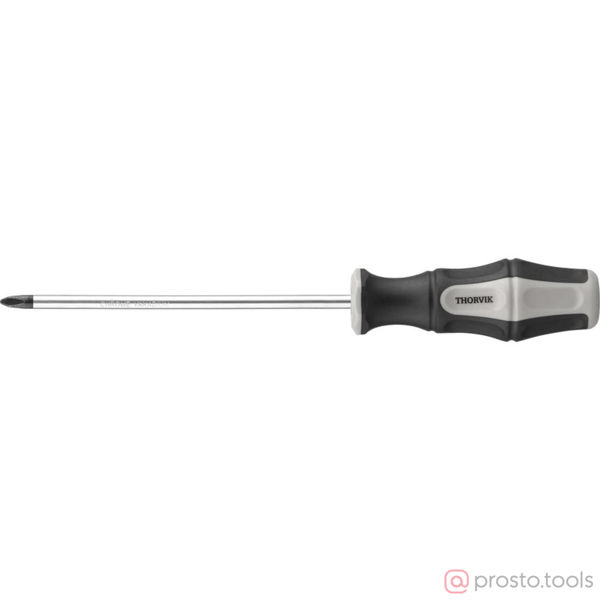Изображение Отвертка крестовая 125мм PH2 2-х комп. рукоятка SDP2125 //THORVIK