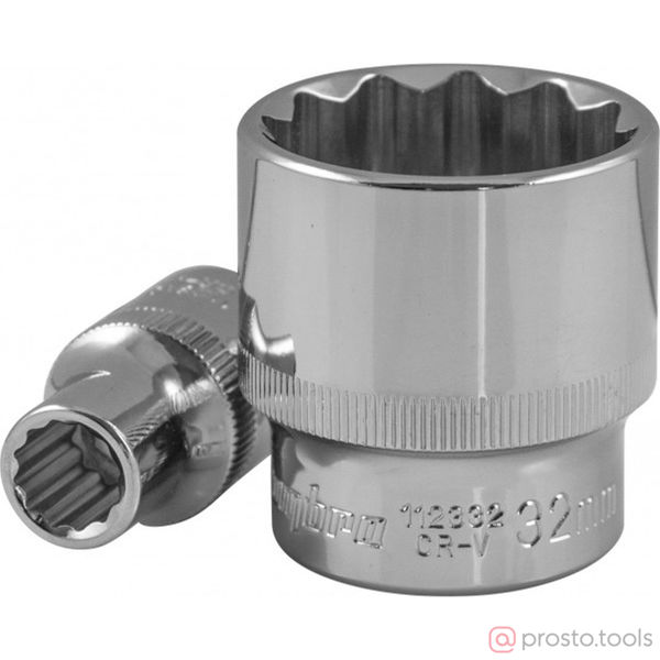 Изображение Головка торц. 1/2" 20мм 12-гран. 112320 //OMBRA