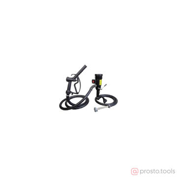 Изображение Насос электрический бочковой EOP/DC/12 12V для масла и ДТ, комплект, 35 л/мин //GROZ