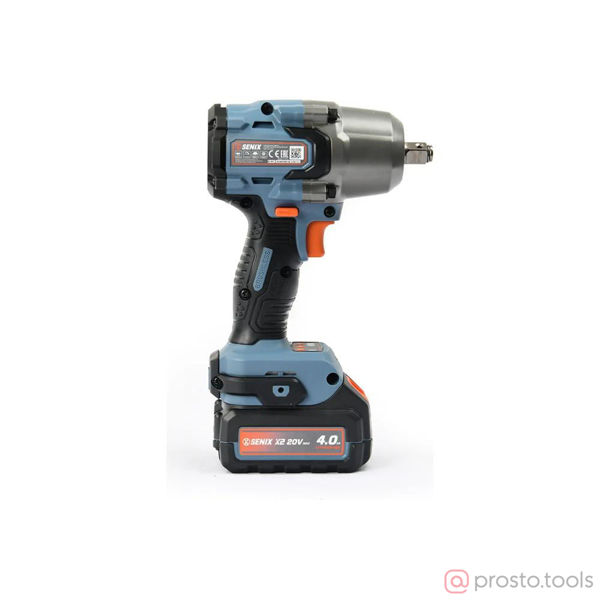 Изображение Гайковерт акк. ударный 1/2" 750Нм (1х4Ач ЗУ кейс) //SENIX