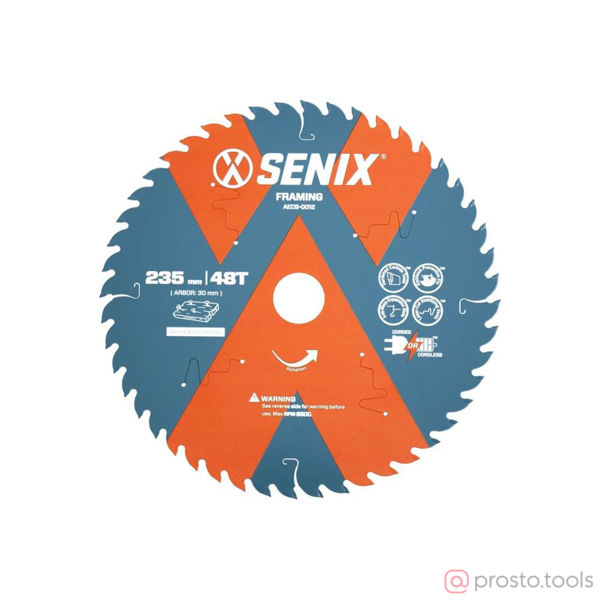 Изображение Диск пильный 235х30 48Т по дереву //SENIX