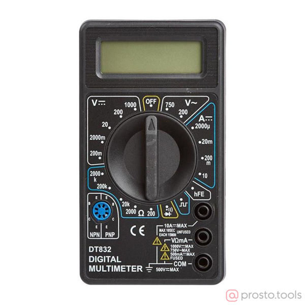 Изображение Мультиметр DT-832 //РЕСАНТА