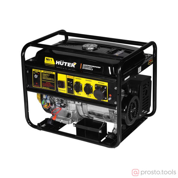 Изображение Генератор бенз. 6,5/7кВт DY8000LX //HUTER