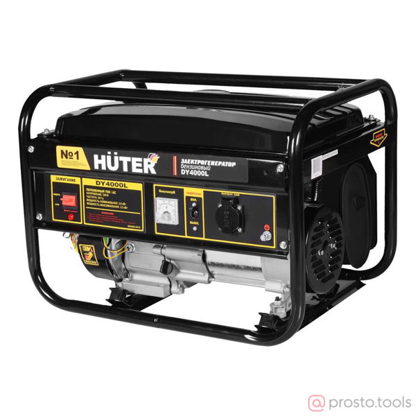 Изображение Генератор бенз. 3,0кВт DY4000L HUTER