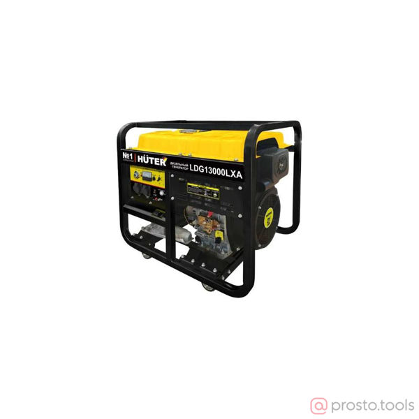 Изображение Генератор диз. 8,5/9,5кВт LDG 13000LXА //HUTER