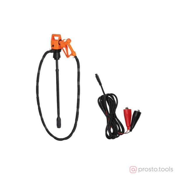 Изображение Насос электрический EDR/55T/DC 12V для легких масел и ДТ, комплект для бочки 205 л и еврокуба 1000-1