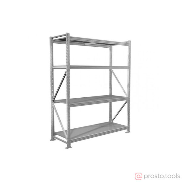 Изображение Стеллаж метал. MS Pro 200/210х80/4//Практик