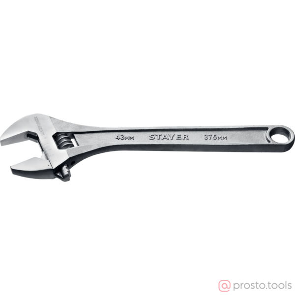 Изображение Ключ разводной 375 / 43 мм MAX-Force (STAYER)