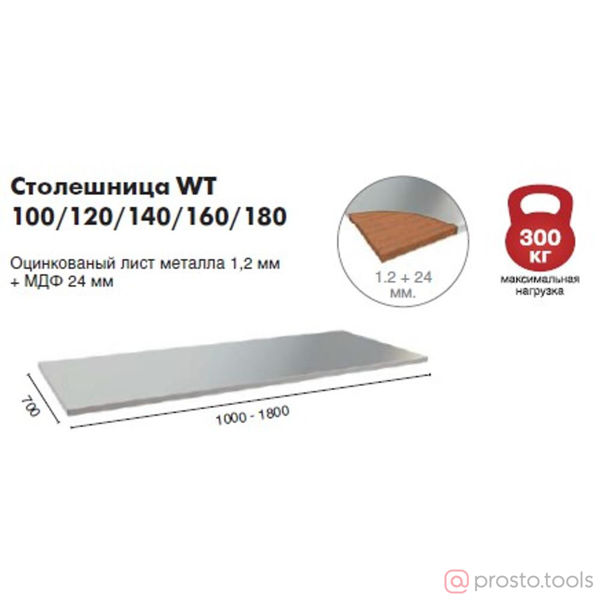 Изображение Верстак WT160.WD5/F1.010 Практик